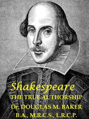 cover image of Shakespeare – the True Authorship
